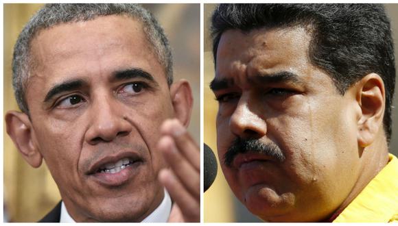 Barack Obama, presidente de Estados Unidos y su par de Venezuela Nicol&aacute;s Maduro. (AFP / Reuters).