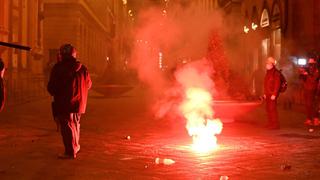 Italia: violenta protesta en Florencia contra las medidas para frenar el coronavirus | FOTOS