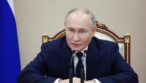 El presidente ruso, Vladimir Putin. EFE/EPA/VYACHESLAV PROKOFYEV /SPUTNIK