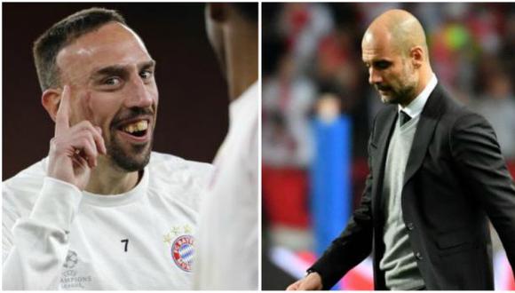 Champions: Ribéry felicitó a Mónaco tras eliminar a City de Pep