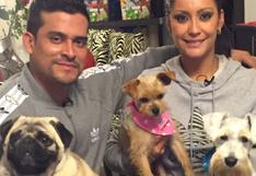 Karla Tarazona y Christian Domínguez fomentan la adopción de mascotas