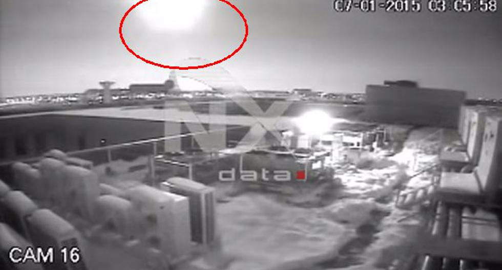 Así fue la explosión de un meteorito en Rumania. (Foto: Captura YouTube)