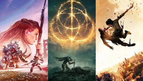 Videojuegos como Horizon Forbidden West, Elden RIng y Dying Light 2 serán lanzados en febrero de 2022. (Foto: Composición)