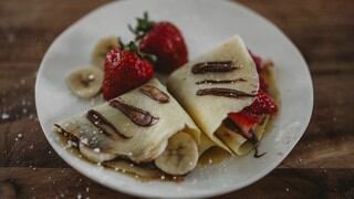 El truco para hacer los mejores crepes de frutas