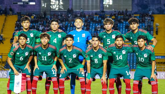 México - Guatemala Sub 17 disputan el juego por el Premundial de la Concacaf. Fuente: Selección Mexicana
