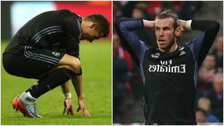 No todo fue alegría: Cristiano y Bale terminaron lesionados