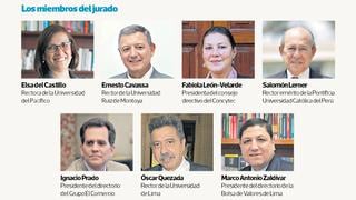 El jurado de los Líderes Empresariales del Cambio