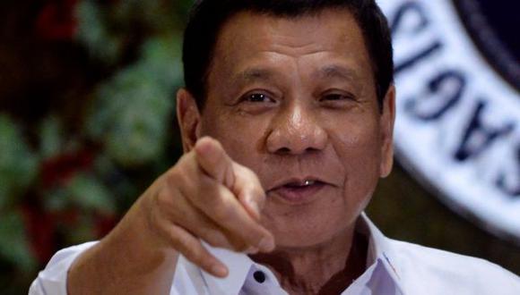 Duterte propone ejecutar "cinco o seis" criminales por día