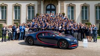 El Bugatti Chiron número 100 es vendido por más de 3 millones de dólares