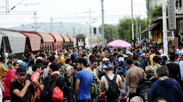 Más de 1.500 inmigrantes lograron entrar a Macedonia [FOTOS] - 2