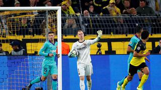 Con Ter Stegen de figura: Barcelona empató 0-0 ante Borussia Dortmund por la Champions League | VIDEO