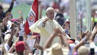 Disponen embanderamiento de Surco por visita del Papa