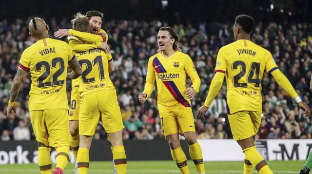Barcelona enfrentó al Betis por LaLiga