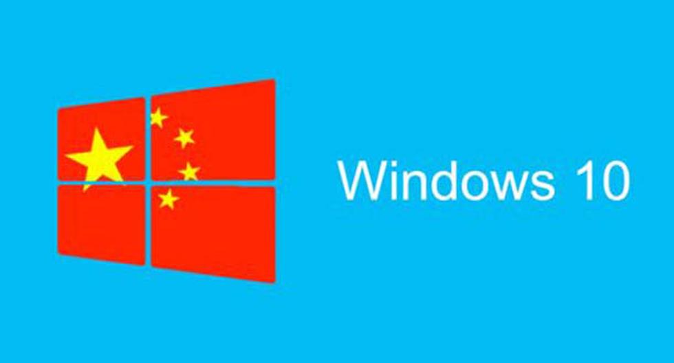 Microsoft se encuentra diseñando una versión de Windows 10 que será exclusiva para China ¿Cuál será la diferencia? (Foto: Captura)