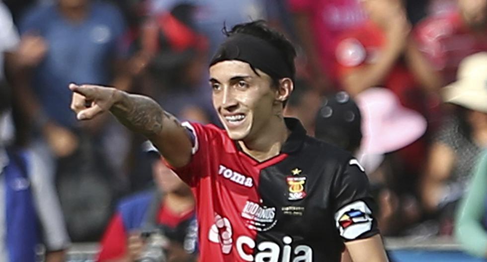 A los ocho minutos, Omar Fernández fue el encargado de anotar el primer gol del Torneo Apertura que pone arriba al campeón Melgar ante UTC (Foto: Getty Images)