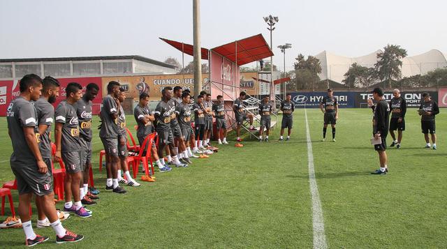 Selección peruana completó segundo día de entrenamiento   - 1