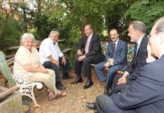 José Mujica recibió a Juan Carlos II en su chacra de Uruguay