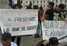 Jóvenes se concentran en Plaza San Martín para marcha contra ley laboral