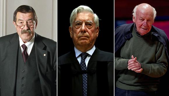 Vargas Llosa lamentó muertes de Günter Grass y Eduardo Galeano