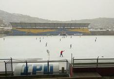 Partido de Copa Perú en plena nieve se hace viral y así opinan en el extranjero
