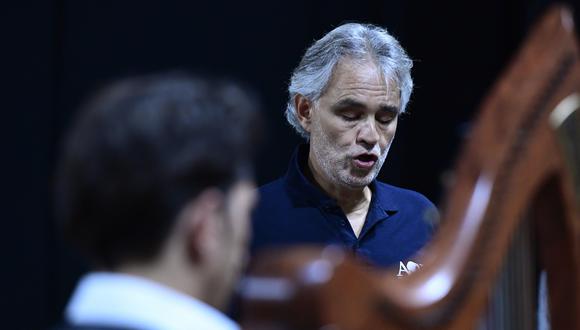 Andrea Bocelli anunció el lanzamiento su nuevo álbum “Believe”. (Foto: AFP/Miguel Medina)