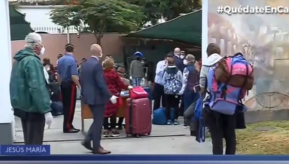 Más de 200 italianos en Perú serán repatriados este lunes con destino al país europeo (Captura: Canal N)