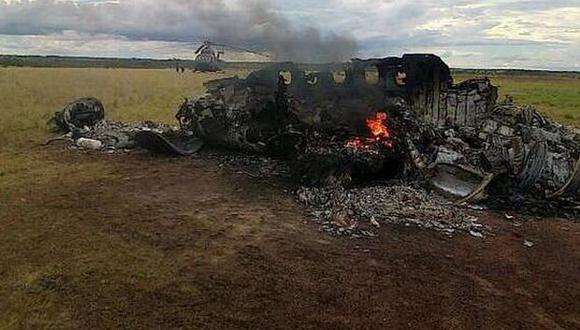 Avión destruido en Venezuela operaba para el cártel de Sinaloa