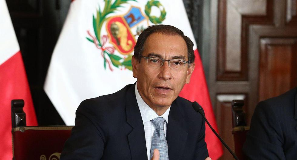 El presidente Martín Vizcarra ha perdido levemente los niveles de aprobación que logró en los últimos meses. (Foto: GEC)