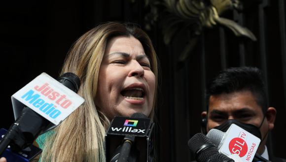 Silvia Barrera negó haber cometido algún acto ilícito. (Foto: Juan Ponce/ GEC)
