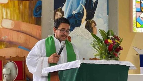 El sacerdote Óscar Danilo Benavidez Dávila es el quinto presbítero en ser querellado este mes, sin precisar el delito que se le imputa. (Foto de Twitter )