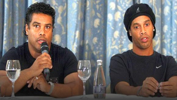 Al hermano de Ronaldinho, Roberto de Assis Moreira, el Ministerio Público de Porto Alegre le incautó varios bienes. (Foto: AFP)