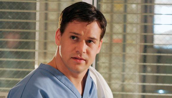 T. R. Knight como George O'Malley en las primeras temporadas de la serie "Grey's Anatomy". Foto: ABC.