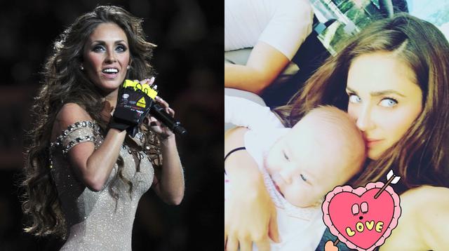 La cantante mexicana Anahí es madre del pequeño Manuel desde enero último. (Foto: Instagram)