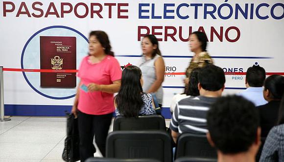 Pasaporte electrónico empezó a ser entregado desde hoy en Breña
