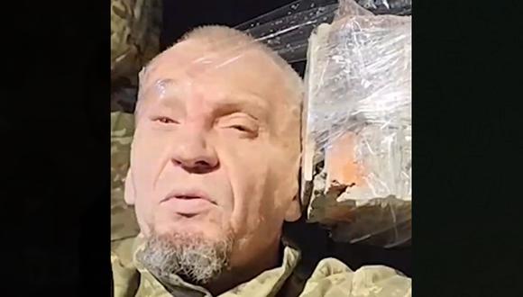 El soldado ruso Evgeny Nuzhin fue ejecutado por el Grupo Wagner. (Captura de video).