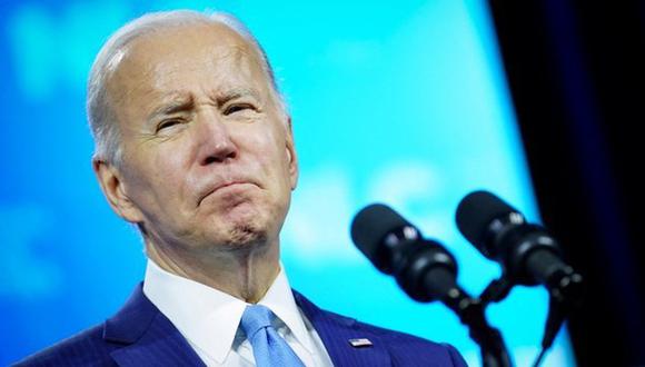 El presidente de Estados Unidos, Joe Biden, fue sancionado por Rusia. (REUTERS).