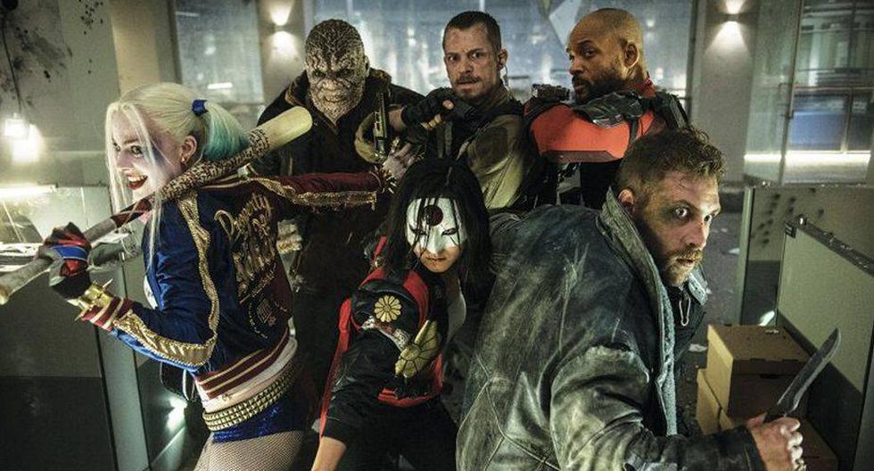 Esta es la alineación principal de 'Suicide Squad' (Foto: Warner Bros.)