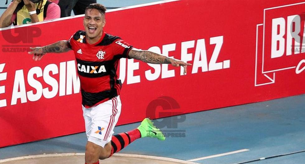 Paolo Guerrero anotó el primer gol del Flamengo en la victoria sobre Borafogo. (Foto: Gazeta Press)