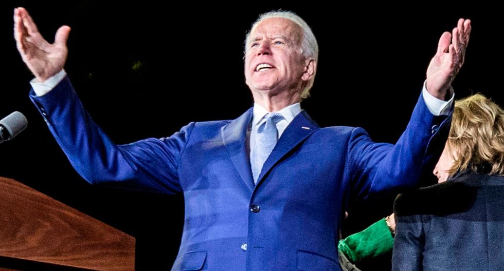 Joe Biden ganó las primarias demócratas a la Casa Blanca frente al candidato de oposición Bernie Sanders en Texas. (Foto: EFE)