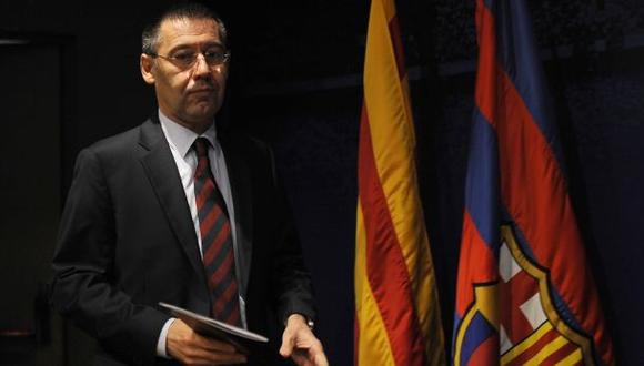 Presidente del Barcelona: "Superaremos este momento difícil"