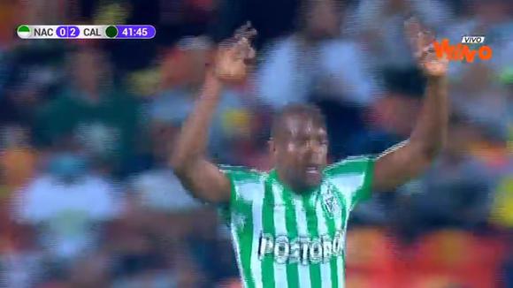 Yerson Candelo anotó golazo del descuento de Atlético Nacional ante Deportivo Cali. (Video: Win Sports)