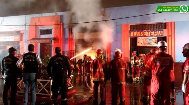 WhatsApp: incendio en el Mercado Central del Callao - 5