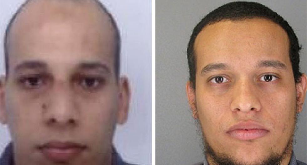 Los hermanos Said Kouachi y Chérif Kouachi, responsables de la matanza en revista. (Foto: Agencias)