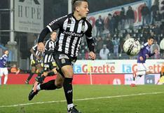 Cristian Benavente anota golazo con el Sporting Charleroi en la Copa de Bélgica