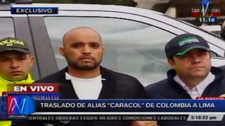 Gerson Gálvez 'Caracol' fue entregado a la justicia peruana