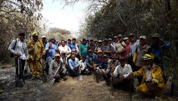Lambayeque: incendio forestal en Bosque de Pómac fue extinguido por completo