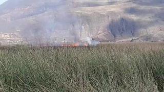 Cusco: reportan incendio forestal en el distrito de Lucre | VIDEO