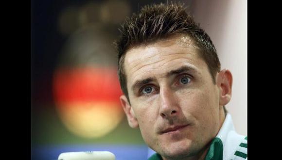 Klose se lesionó y preocupa a Alemania de cara al Mundial