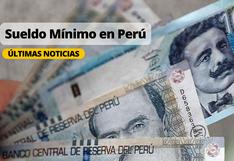 Aumento de sueldo mínimo en Perú y de qué depende el incremento de la RMV este 2024