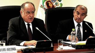 Ex ministro Flores-Aráoz reiteró que Garrido Lecca recomendó a israelíes 